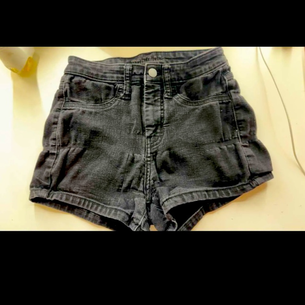 Black target brand Jean shorts